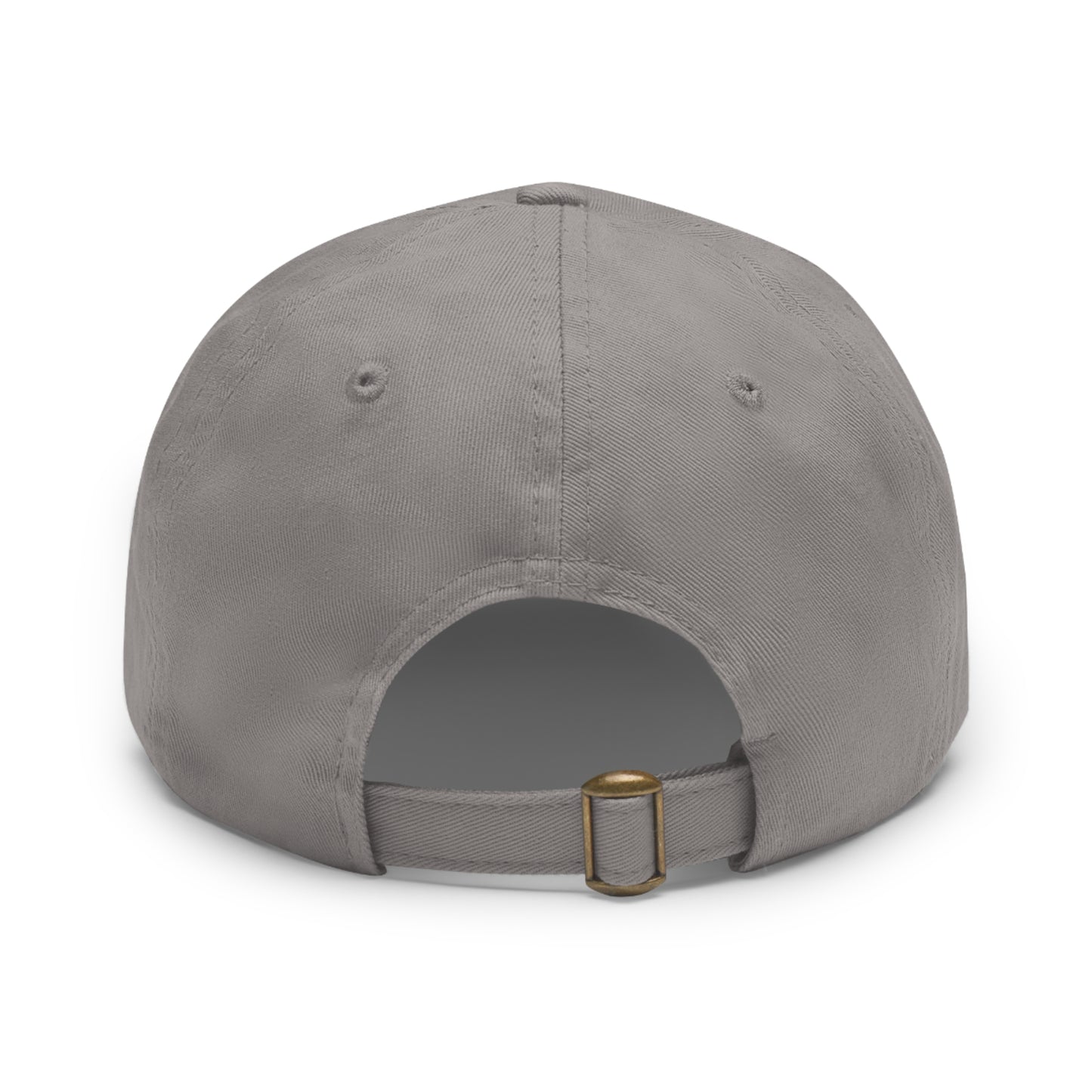 Hat with Leather Patch (Rectangle)
