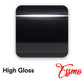 High Gloss Black Vinyl Wrap