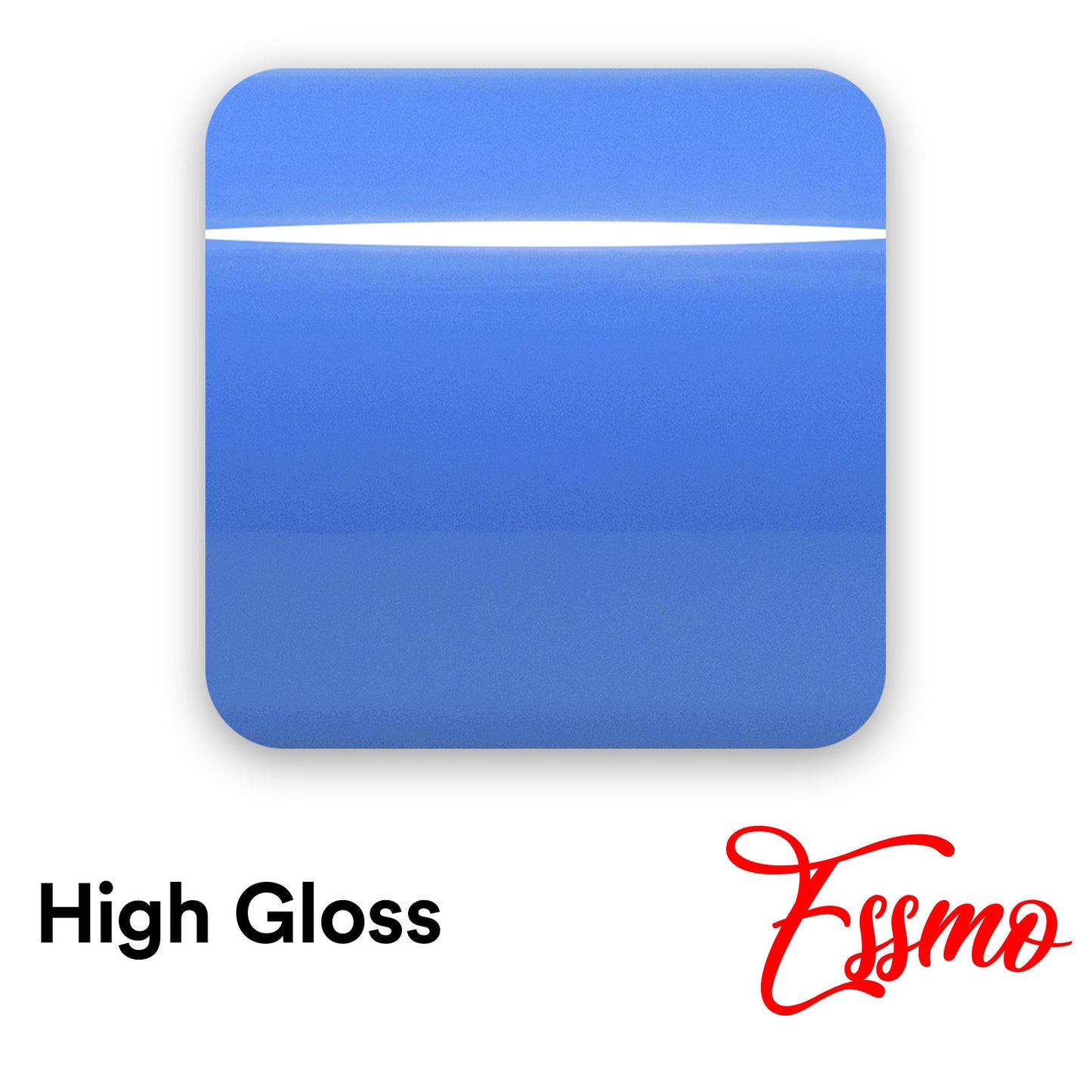 High Gloss Marina Blue Vinyl Wrap