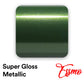 Super Gloss Metallic Mamba Green Vinyl Wrap