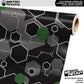 Metro Wrap Hex DNA Green Vinyl Film