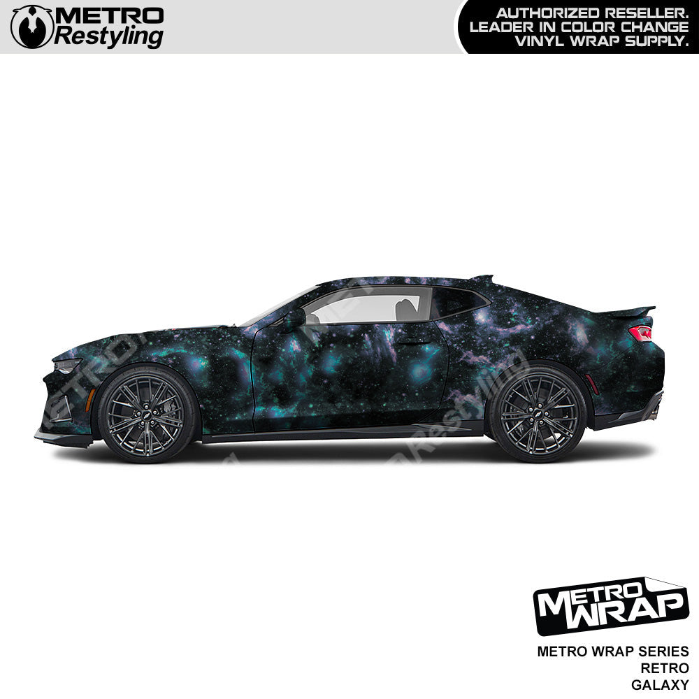 Metro Wrap Retro Galaxy Vinyl Film