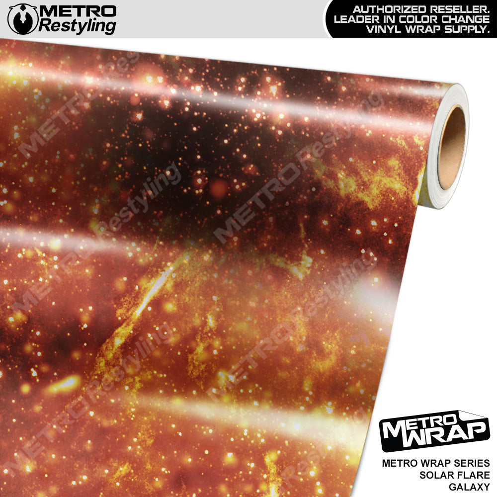 Metro Wrap Solar Flare Galaxy Vinyl Film