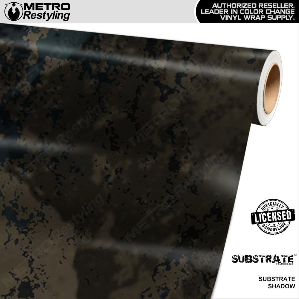 Substrate Shadow Camouflage Vinyl Wrap Film