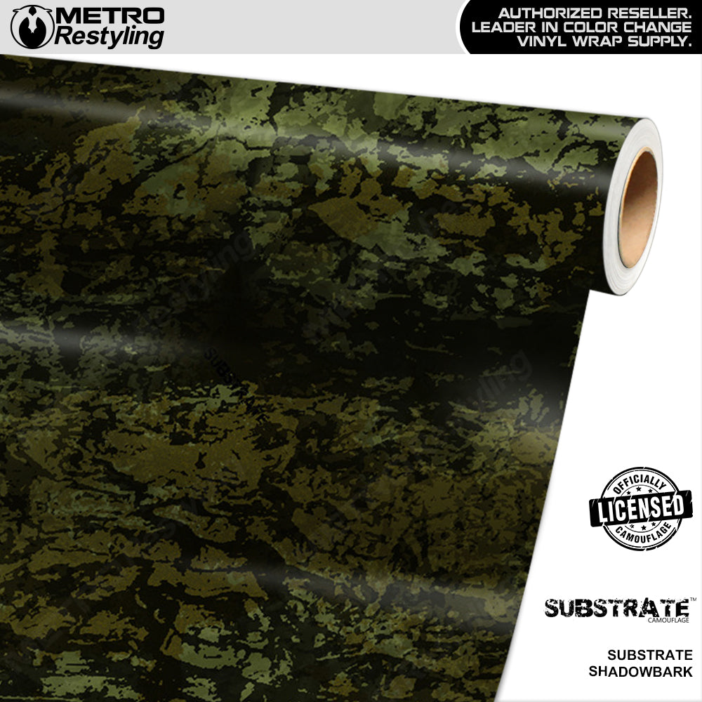 Substrate Shadowbark Camouflage Vinyl Wrap Film